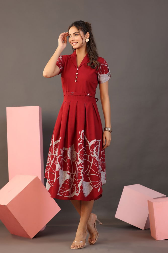 FF Green Fancy Party Wear Kurtis Catalog